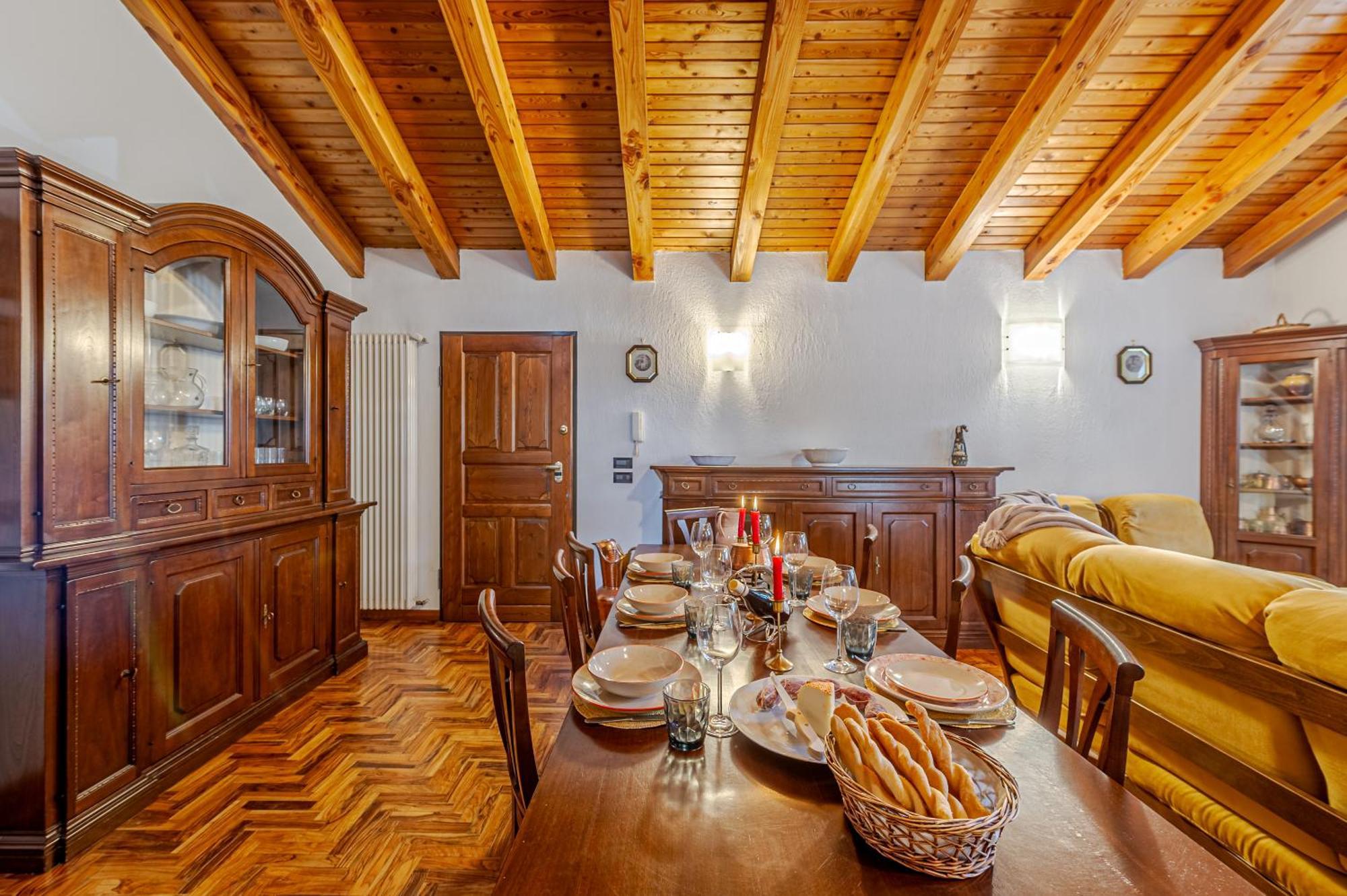 Casa Beatrice - Wifi, Parcheggio E Vista Montagna - Cour 0231 Apartment Courmayeur Ngoại thất bức ảnh